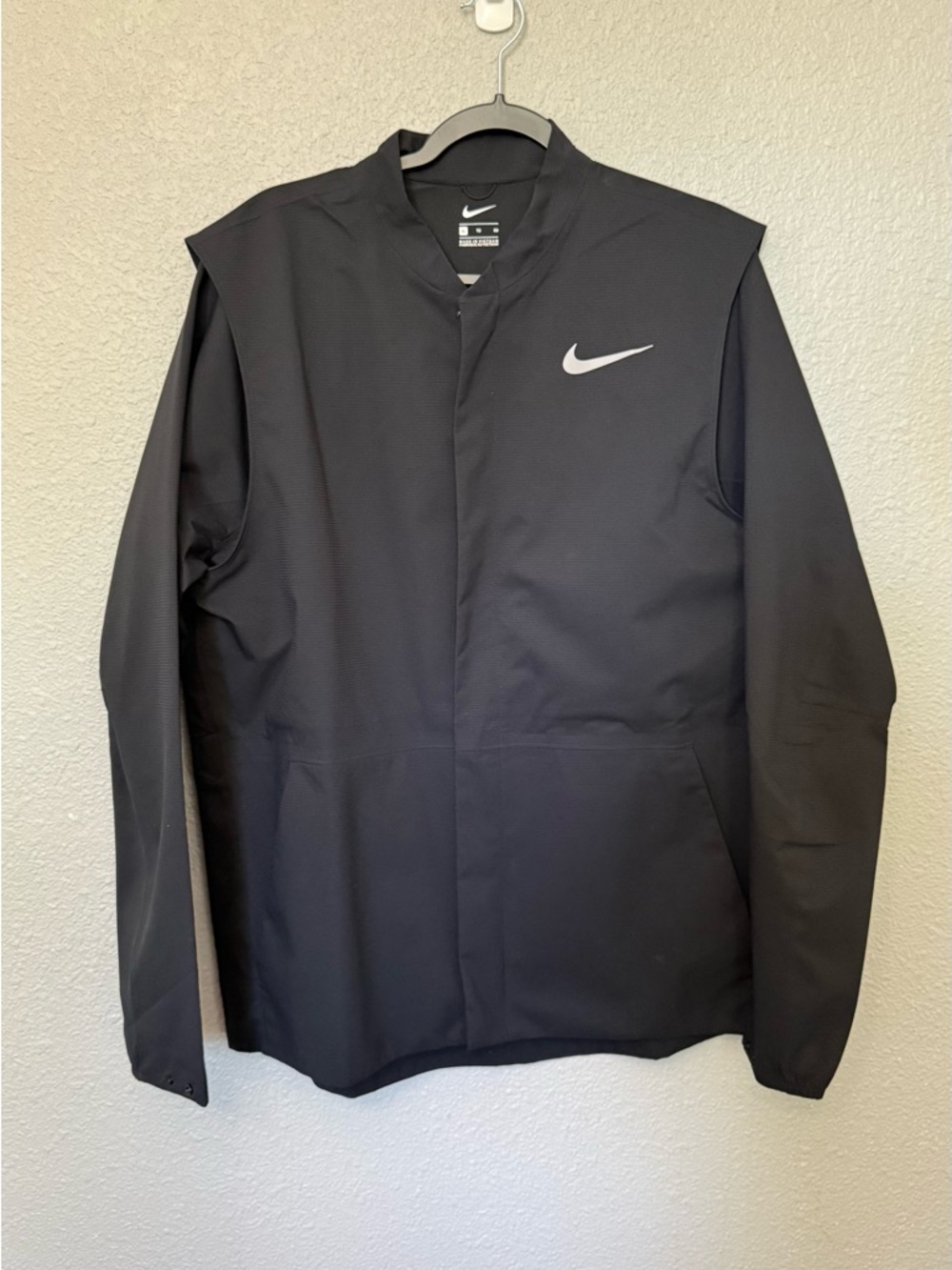 Men’s Nike Hypershield Windproof Full-Zip Golf Jacket 854525-010 size XL